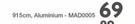 Matador Weather Door Seal Aluminium MAD0005-91.5cm