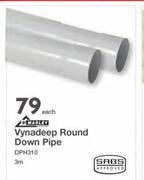 Marley Vynadeep Round Down Pipe 3m DPH310-Each