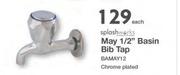 Splash Works May 1/2” Basin Bib Tap BAMAY12-Each