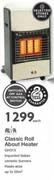 Alva Classic Roll About Heater GH313-Each