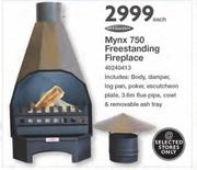 Mynx 750 Freestanding Fireplace-Each