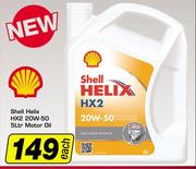 Shell Helix HX2 20W-50 Motor Oil-5Ltr Each