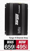 Targa 4 Channel Amp-Each