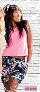 Red Earth Floral Viscose Shorts