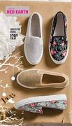 Red Earth Ladies Slip On Casuals