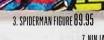 Disney Spiderman Figure