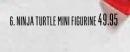 Disney Ninja Turtle Mini Figurine
