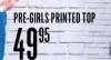 4Teen Pre Girls Printed Top