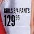 4Teen Girls 3/4 Pants
