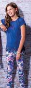 4Teen Girls Floral Leggings