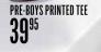 Pre-Boys Printed Tee