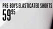Pre-Boys Elasticated Shorts