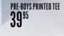 Pre-Boys Printed Tee