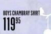 Boys Chambray Shirt