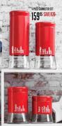 4 Piece Cannister Set