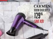 Carmen 1800W Hair Straightener