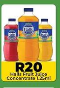 Halls Fruit Juice Concentrate-1.25ml