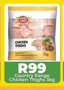 Country Range Chicken Thighs-3Kg
