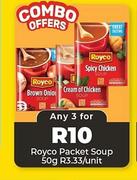Royco Pocket Soup-For Any 3 x 50g