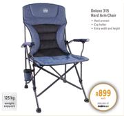 [MAKRO] Camp Master Deluxe 315 Hard Arm Chair-Each