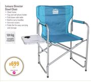 [GAME] Camp Master Leisure Director Steel Chair-Each
