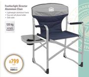 [MAKRO] Camp Master Featherlight Director Aluminium Chair-Each