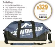 Special MAKRO Camp Master Duffel Bag Each m.guzzle .za
