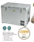 [MAKRO] Camp Master 85L Fridge Freezer Stainless Steel Camp Freezer