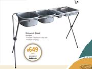 [MAKRO] Camp Master Dishwash Stand Double-Each