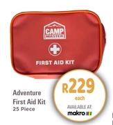 [MAKRO] Camp Master Adventure First Aid Kit 25 Piece-Each