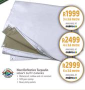 [MAKRO] Camp Master Heat Deflective Tarpaulin Heavy Duty Canvas 4 x 3.6 Metre