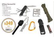 [MAKRO] Camp Master 6 Piece Survival Kit-Each