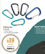 [MAKRO] Camp Master D-Ring Set 5 Piece-Per Set