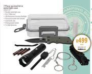 [MAKRO] Camp Master 7 Piece Survival Kit In Watertight Case-Each