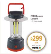 [MAKRO] Camp Master 2000 Lumen Lantern-Each