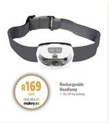 [MAKRO] Camp Master Rechargeable Headlamp-Each