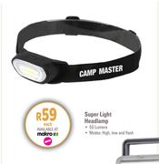 [MAKRO] Camp Master Super Light Headlamp-Each