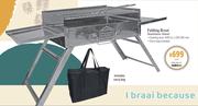 [MAKRO] Camp Master Folding Braai Stainless Steel-Each