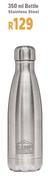 Camp Master 350ml Bottle (Stainless Steel)