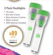 [MAKRO] Camp Master 2 Pack Flashlights-Per Set