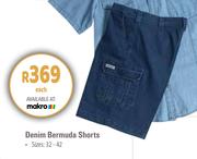 [MAKRO] Camp Master Denim Bermuda Shorts-Each