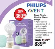 Philips Avent Basic Single Electric Breast Pump