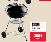 Weber 57cm Compact Kettle Braai-Each