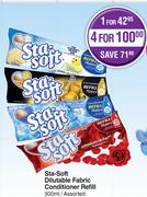 Sta-Soft Dilutable Fabric Conditioner Refill Assorted-For 1 x 500ml