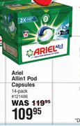 Ariel All-In-1 Pod Capsules-14 Pack