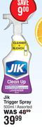 Jik Trigger Spray Assorted-500ml