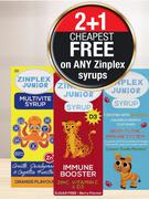 Zinplex Junior Immune Booster Syrup Assorted-200ml Each