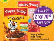 Happy Valley Rice Puffs Assorted-For 2 x 350g/400g