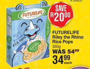 Future Life Riley The Rhino Rice Pops-350g Each