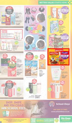 Dis-Chem : New Year Savings (10 December - 12 January 2025), page 21